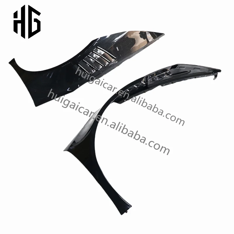 

Car Part Mud Guard 1016 Industries Style Carbon Fiber Front Fenders for Lambo Huracan Lp580 Lp610 Coupe Spyder Auto Fenders