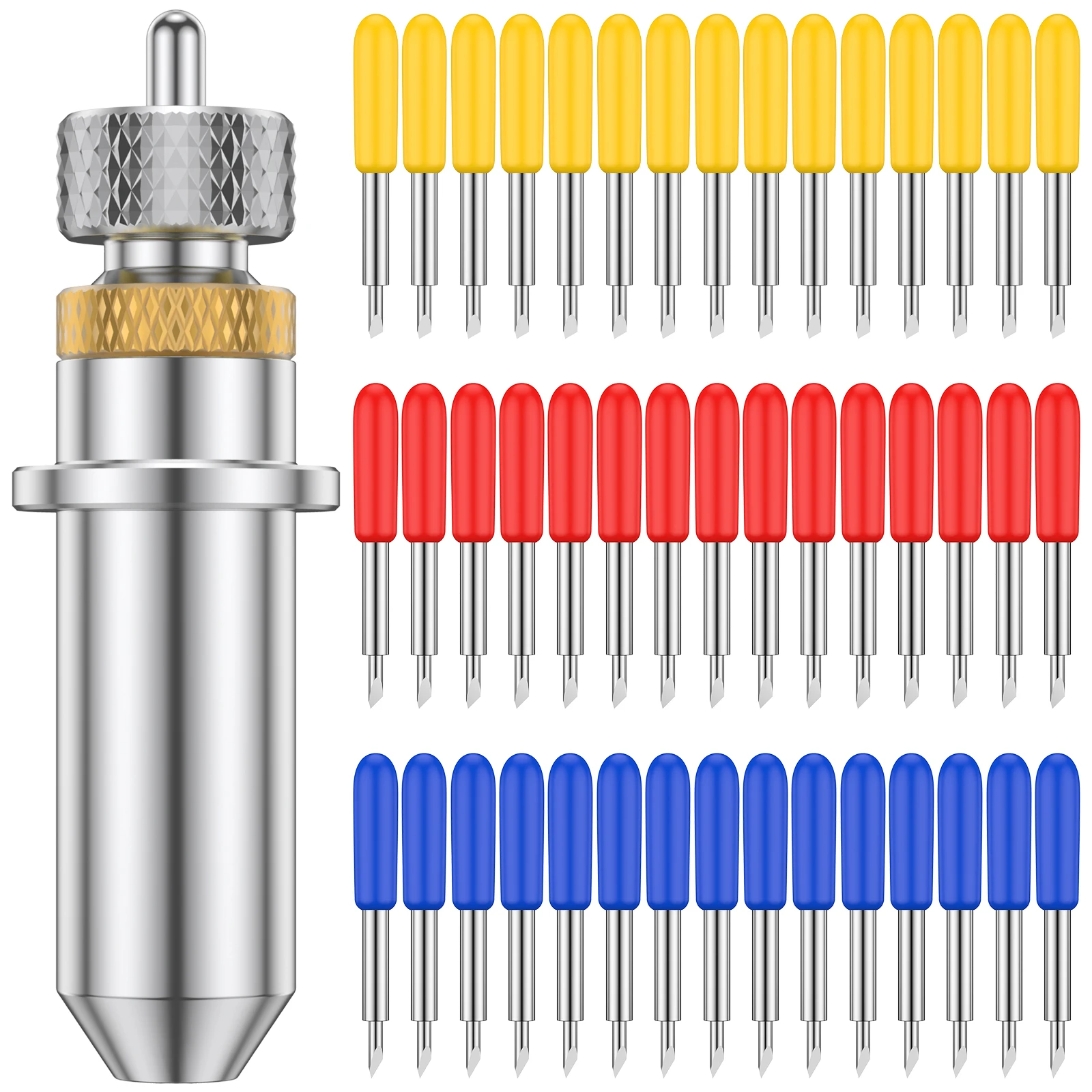 Cuchillas de corte de vinilo Roland Cricut, cortador de hoja de Plotter de 30/45/60 grados, hoja de Plotter de corte, fresa, herramienta de tallado Roland