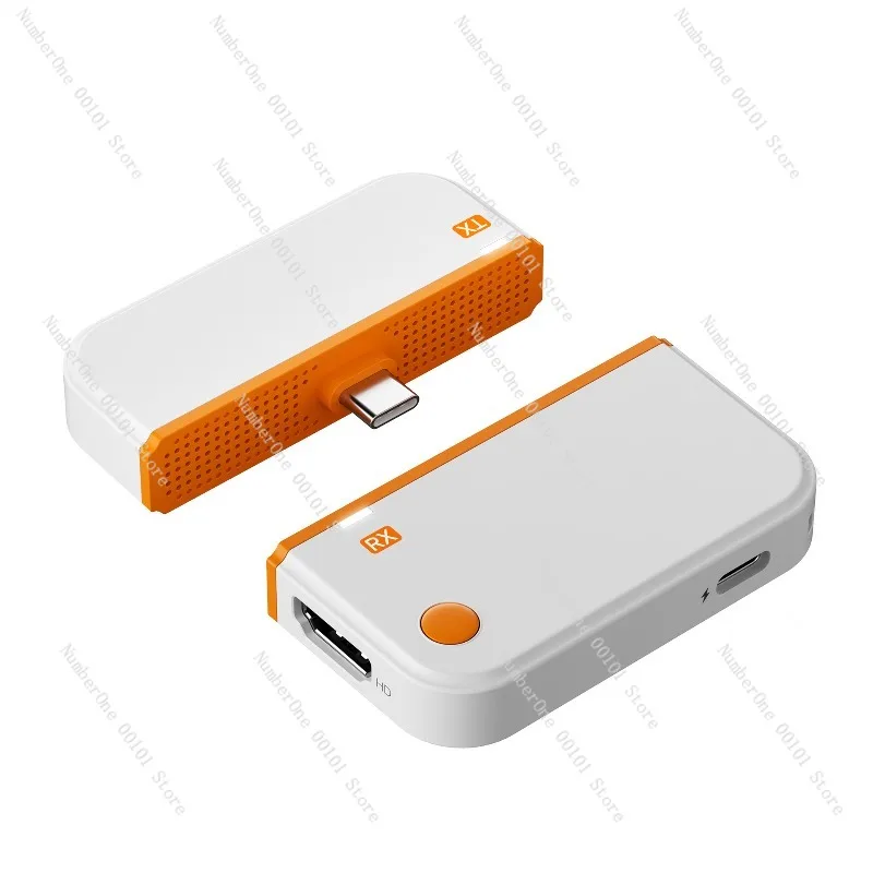 Wireless Screen Projector Type C HDMI for Computer TV Point to Point Same Screen Display