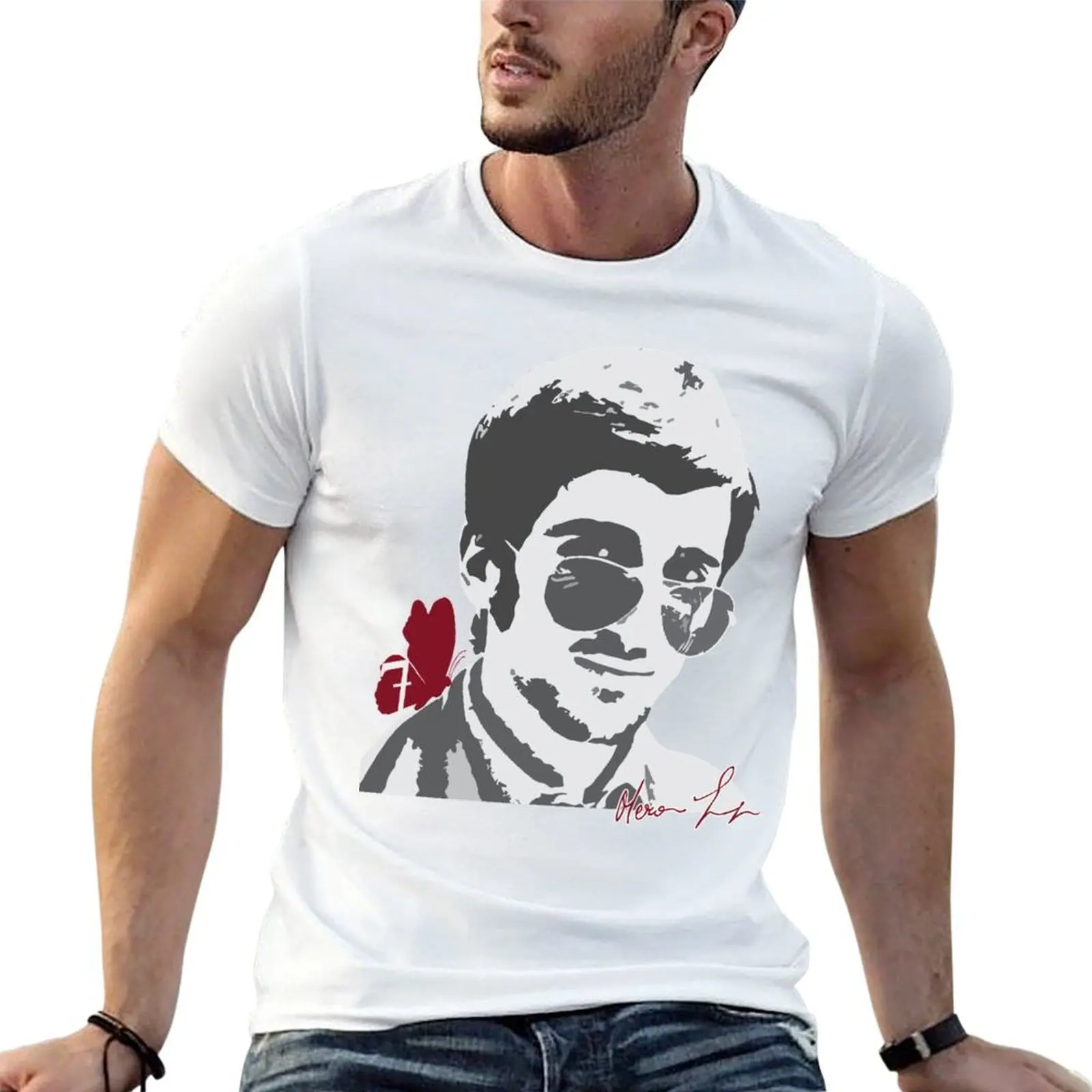 

Meroni T-Shirt t shirts for man graphic vintage t shirts designer man t shirts cotton T-Shirt