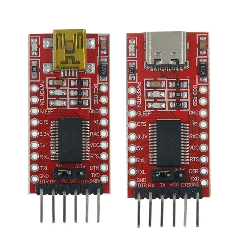 FT232RL FTDI USB 3.3V 5.5V to TTL Serial Adapter Module for Arduino FT232 Pro Mini USB TO TTL 232 view 5