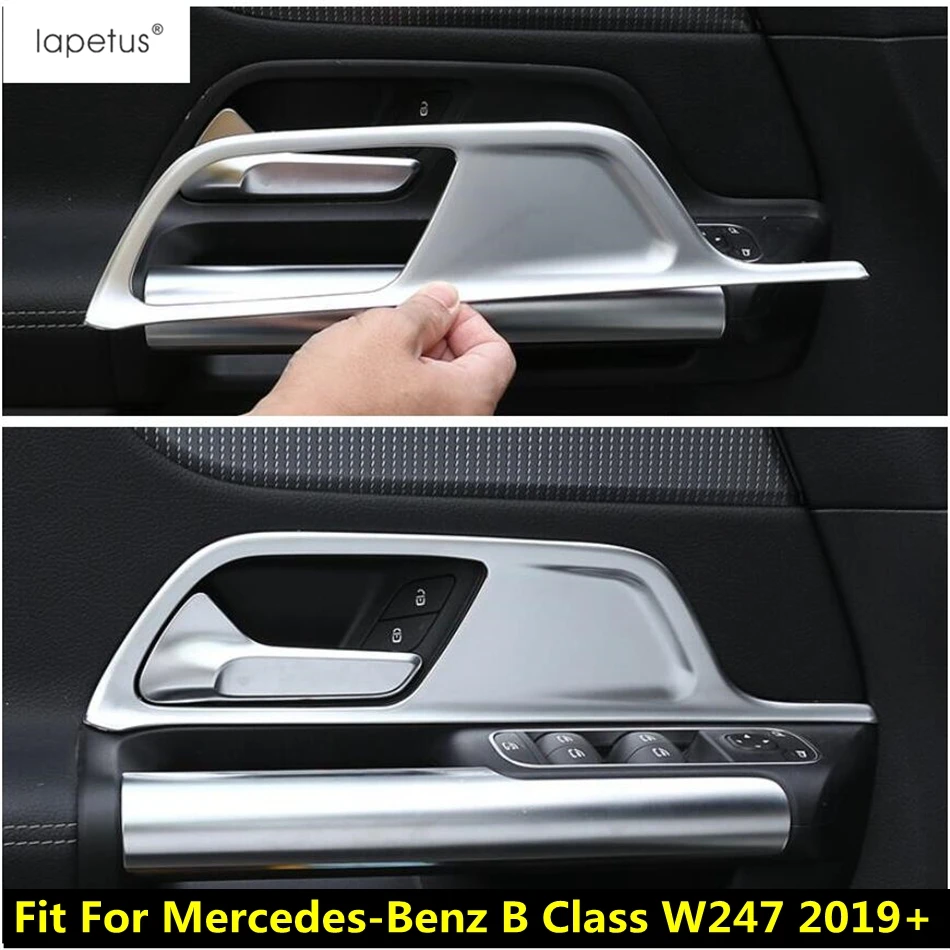 

Inner Door Handle Bowl Panel Frame Decoration Molding Cover Trim For Mercedes-Benz B Class W247 2019 - 2022 Accessories Interior