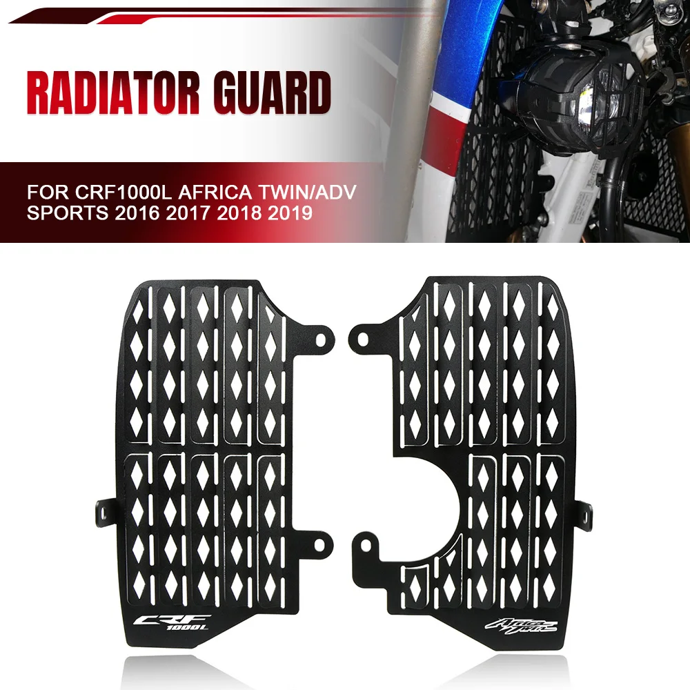 

For Honda CRF1000L Africa Twin/ADV Sports 2016 2017 2018 2019 CRF 1000L Motorcycle Radiator Grille Guard Protector Cover Guard