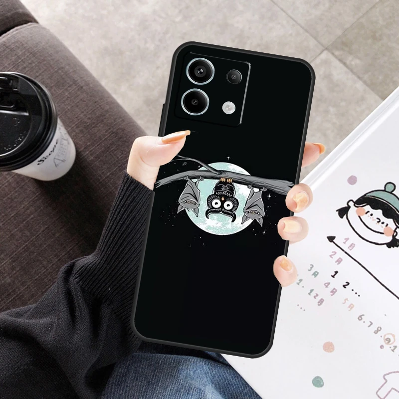 Чехол «Летучая мышь» для Xiaomi Redmi Note 14 13 9 10 11 12 Pro 10S 11S 12S Чехол для Redmi 13C 12C 10C 14C