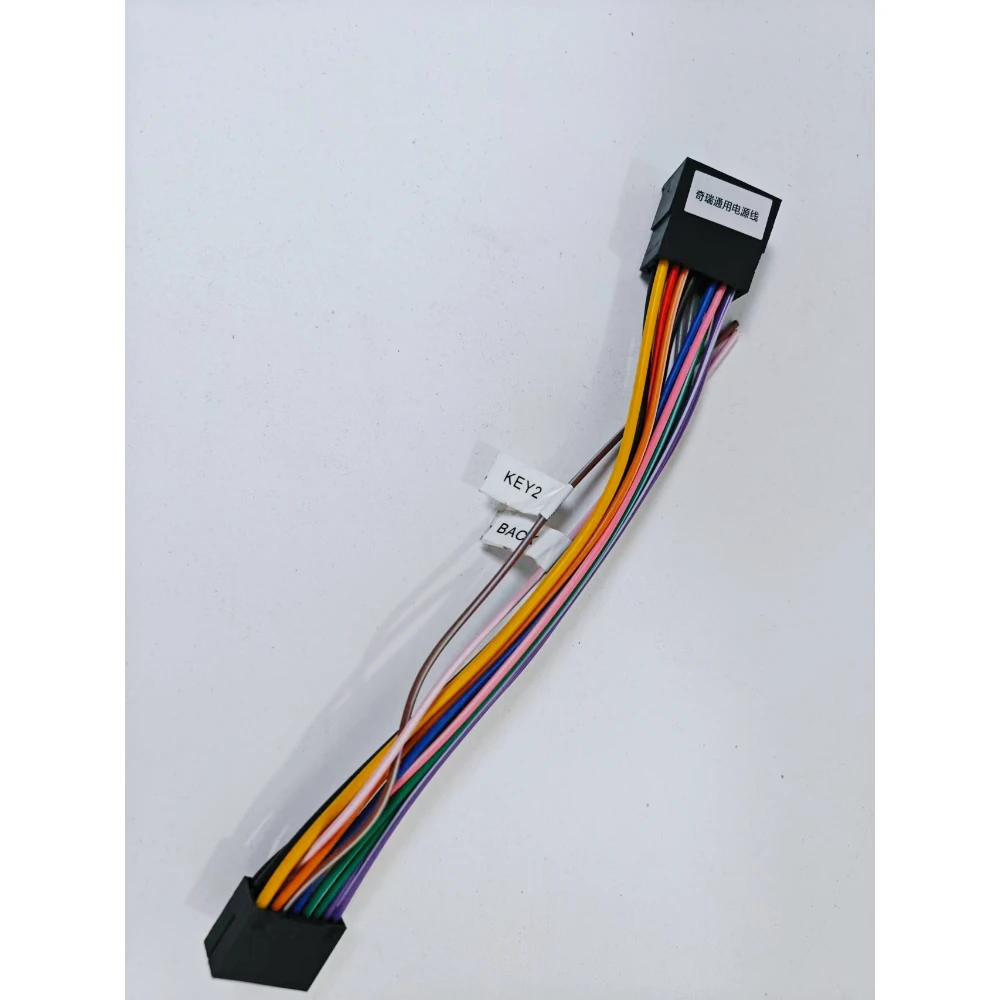 Car Stereo Audio ISO Radio Power Wiring Harness Cable Adapter for Chery Tiggo 3 5 3x E5 Fulwin 2 Power Cable