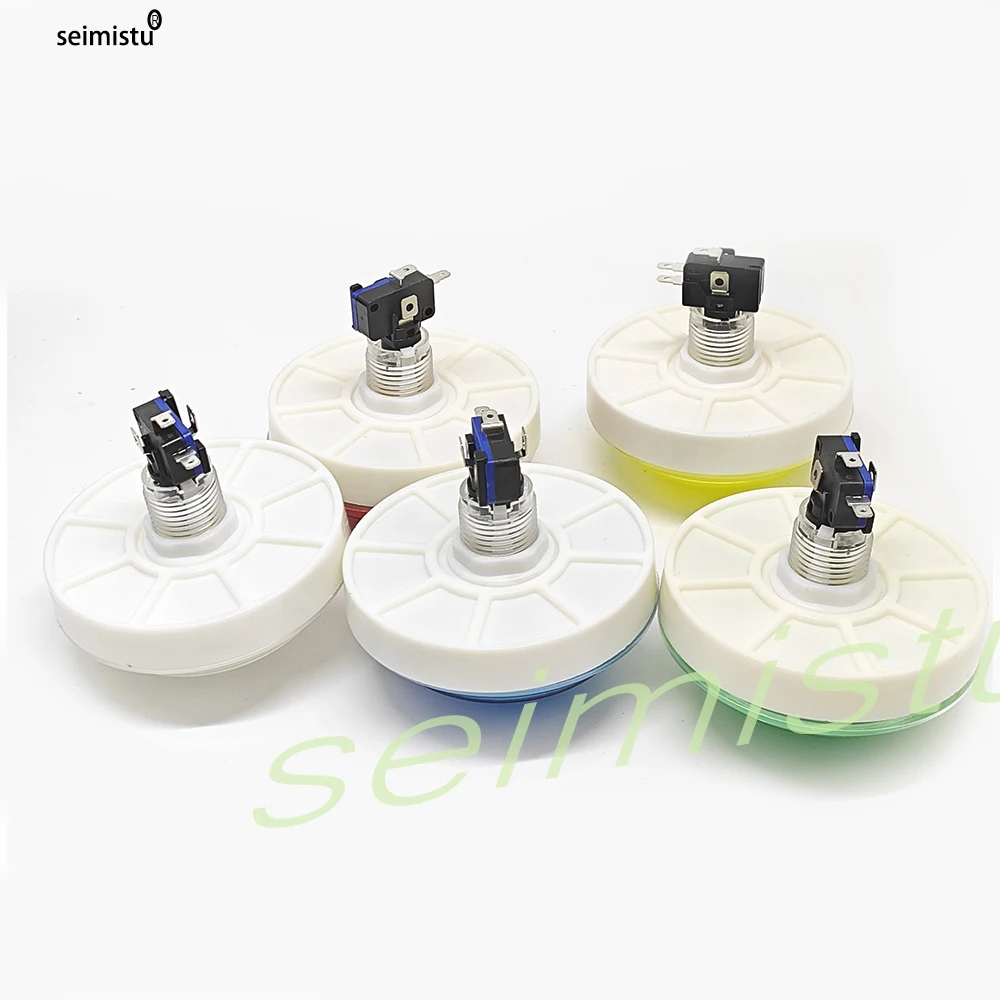 100mm Arcade Big Push Button Beleuchtete Led Antwortschalter Video Rhythmus Von Musik Spiel Verkaufsautomat Münze Arcade Flipper teil – Detail 4
