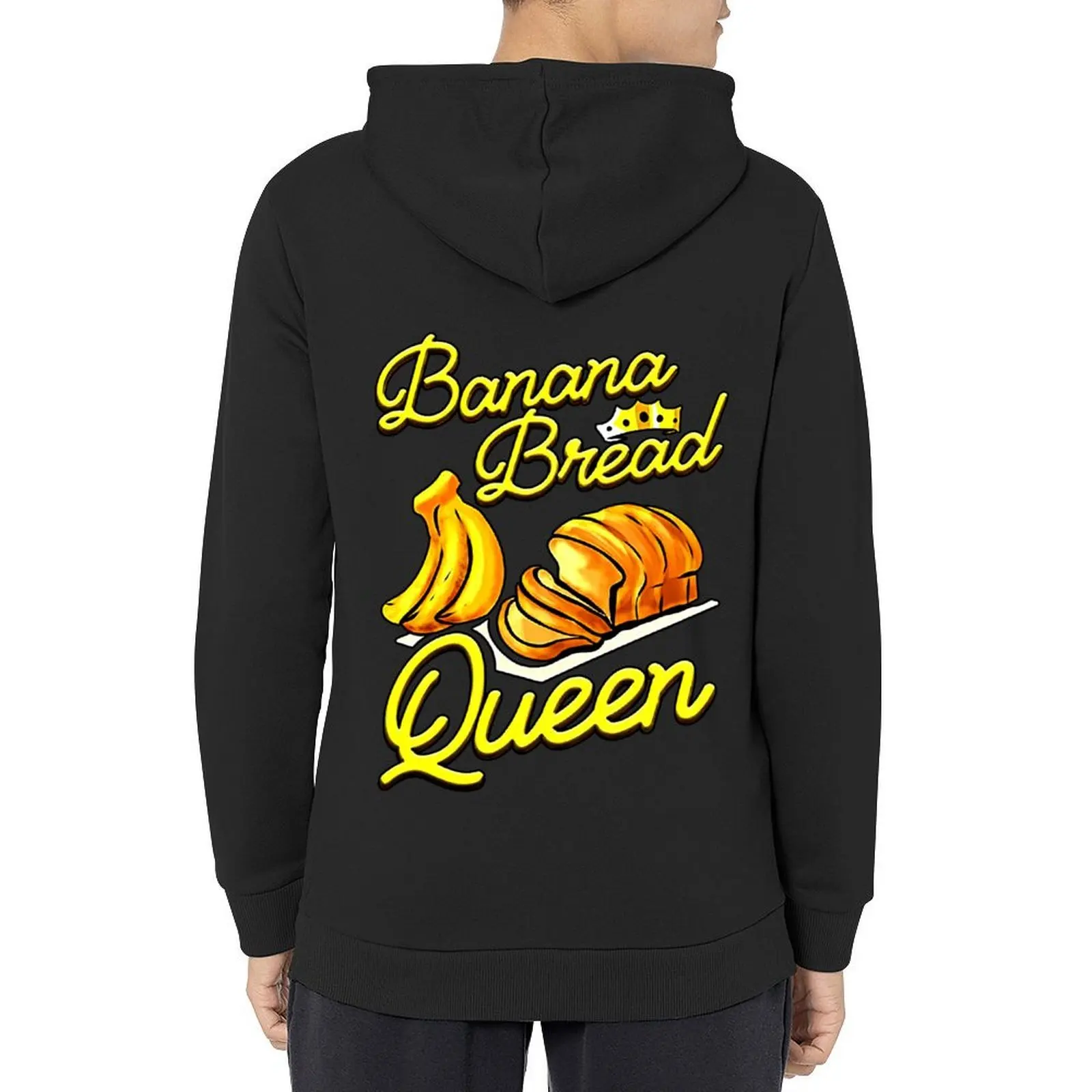 

Banana and Bread is Queen Hoodie aesthetic clothing autumn jacket men autumn korean style clothes hoodie oversize