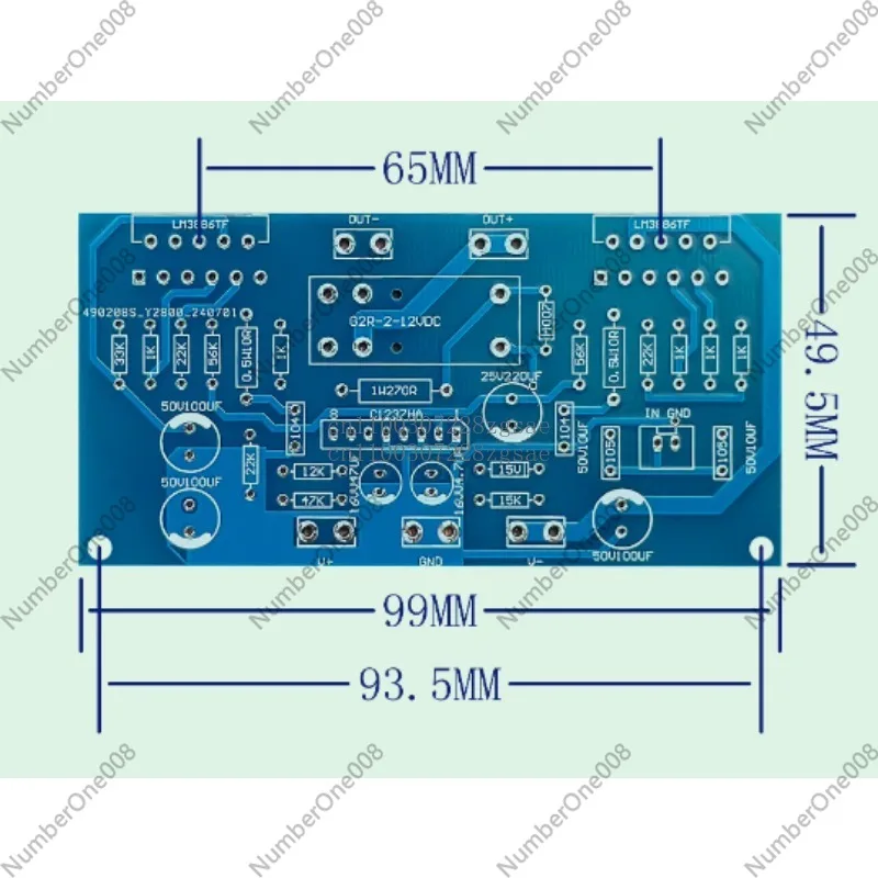 

Плата моноусилителя LM3886TF BTL 68 Вт с защитой динамиков, высокомощный мостовой режим, DIY аудиомодуль 20-84 В