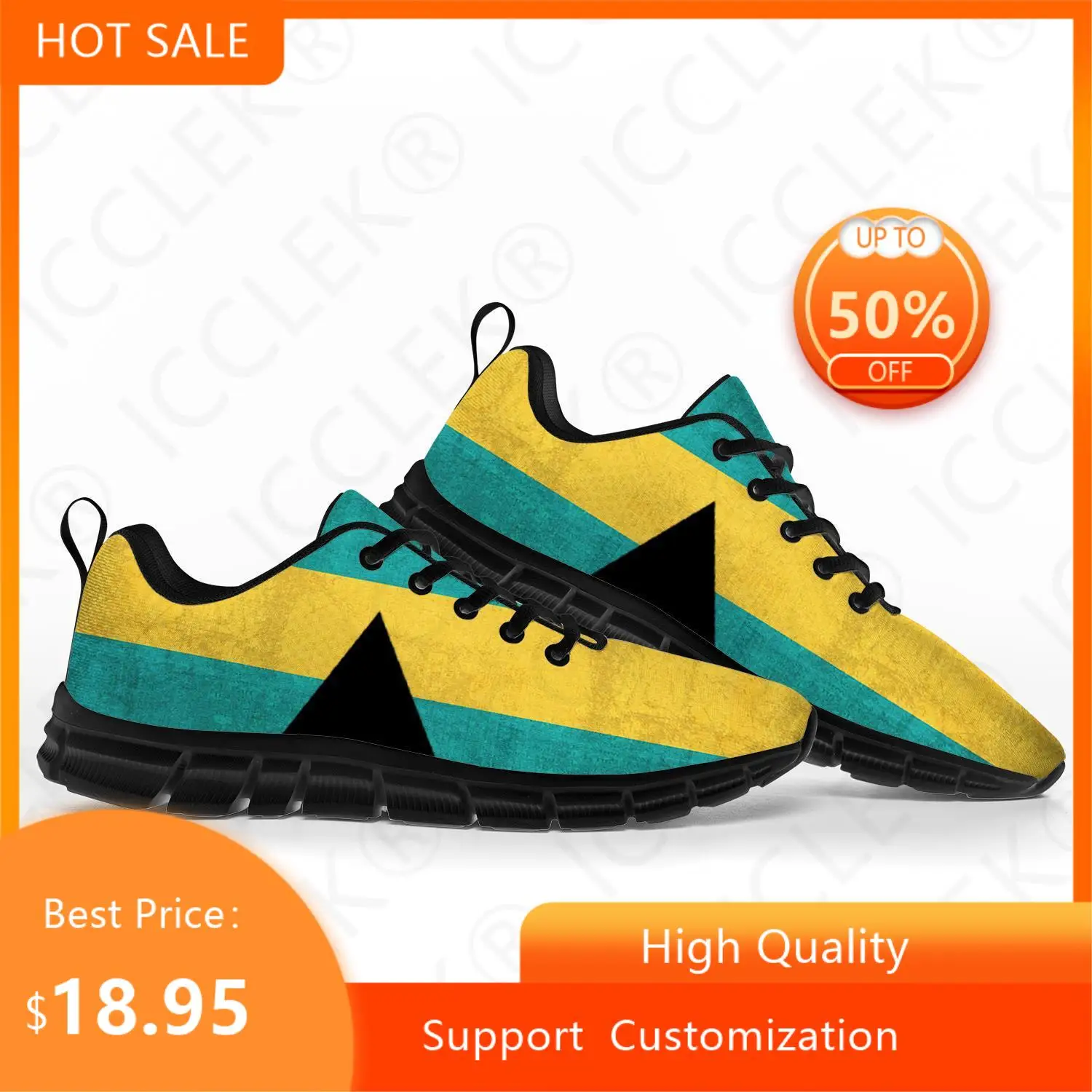 Bahamian Flag Sports Shoes Mens Womens Teenager Kids Children Sneakers Bahamas Casual Custom High Quality Couple Shoes