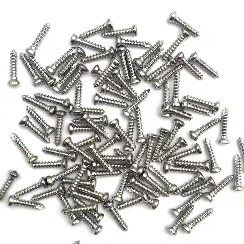 10Pcs Stainless Steel Self-tapping Screws For Small Animals And Pets