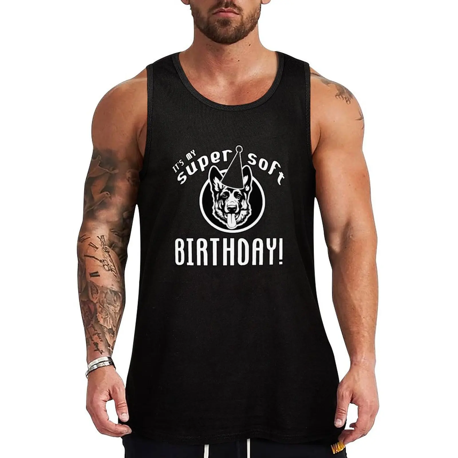 Super soft birthday letterkenny Tank Top Weekend Casual Tank Top Loose Sleeveless Lightweight