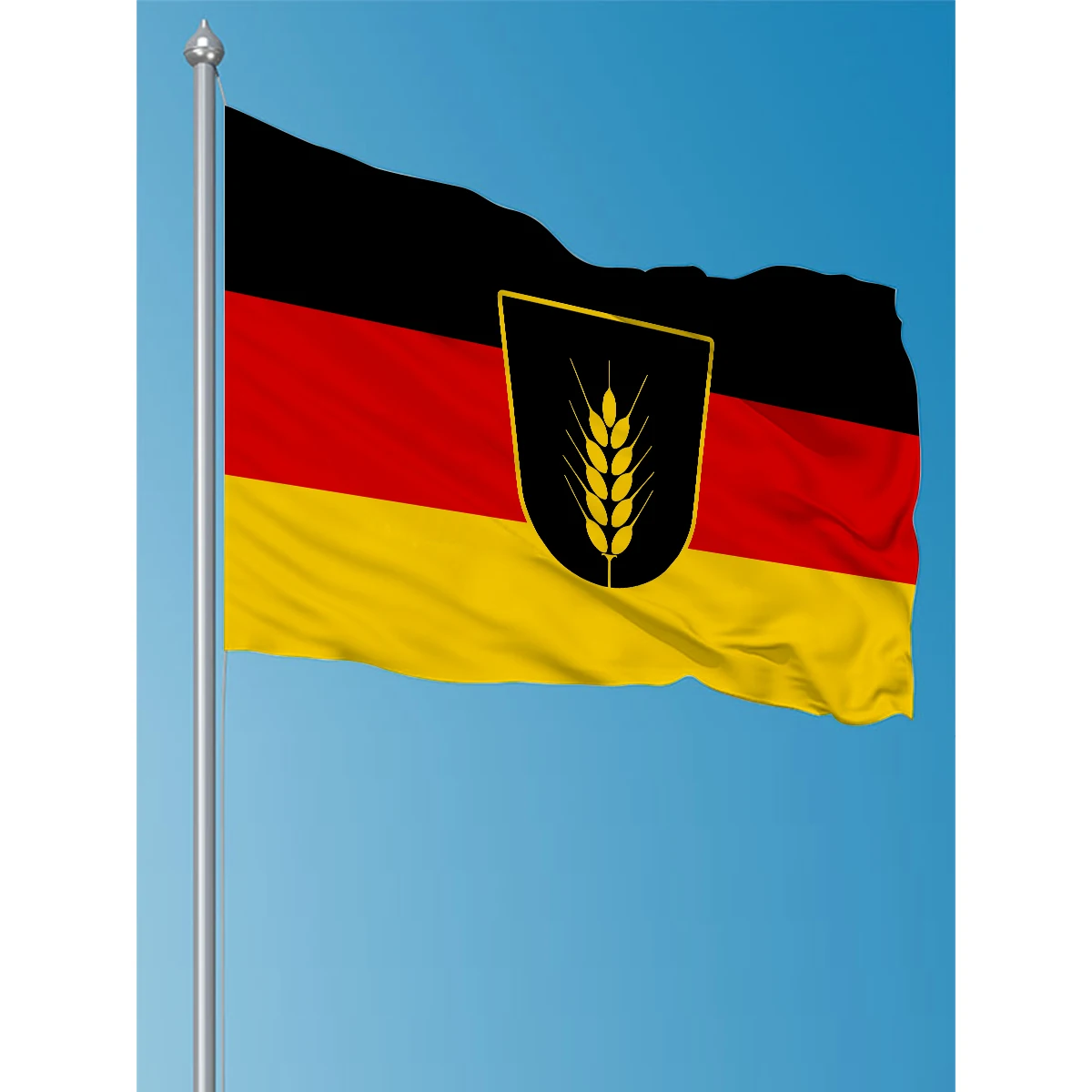 FLAGDOM Germany Flag 60x90cm 90x150cm Volga Germans Design High-Quality Outdoor Indoor National Bunting for Decoration