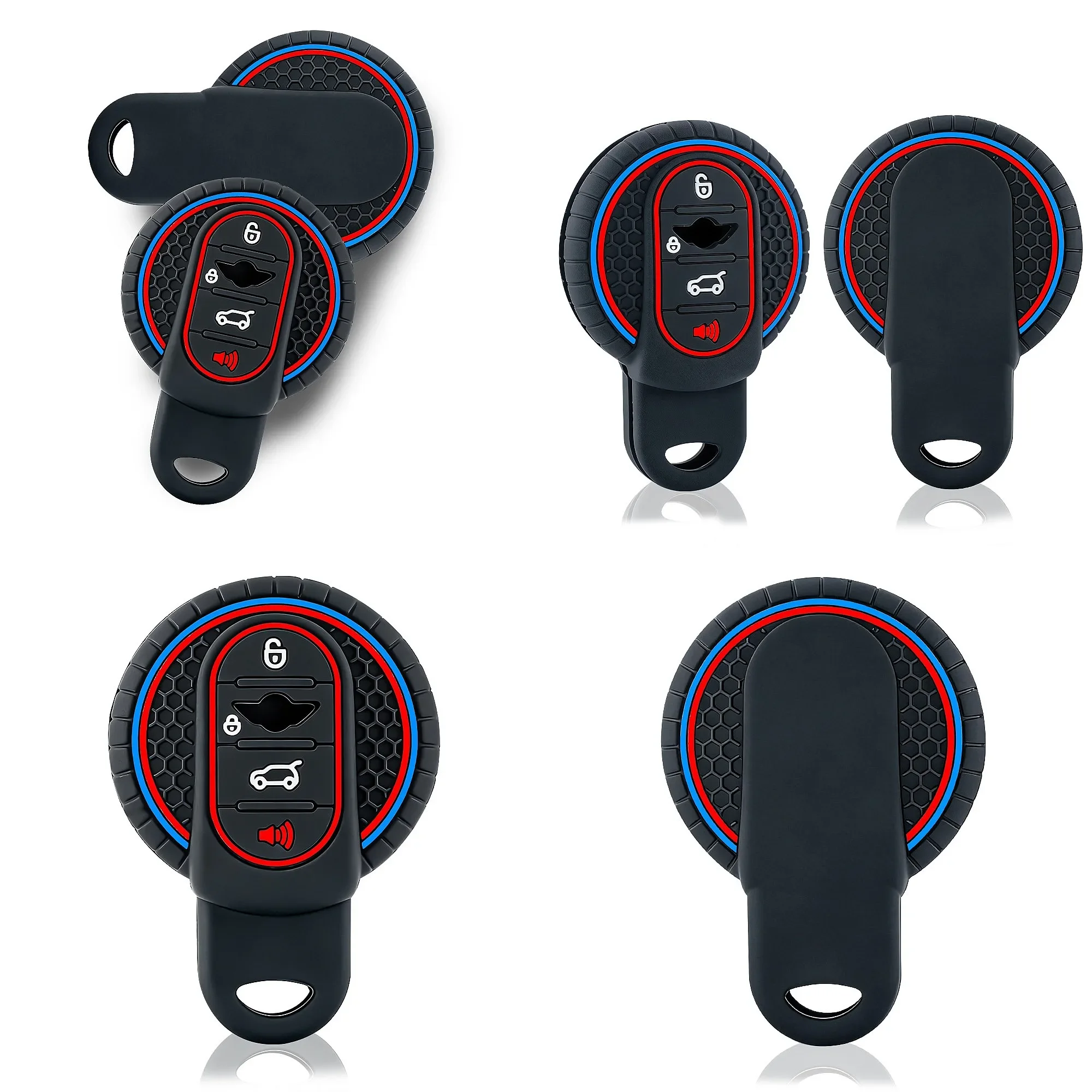 Silicone Key Fob Cover Key protection Case for BMW MINI COOPER S ONE JCW F54 F55 F56 F57 F60 CLUBMAN COUNTRYMAN