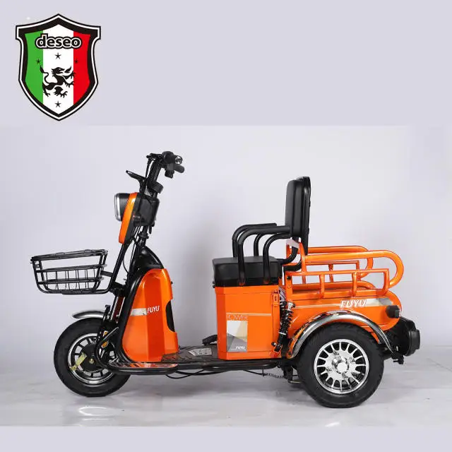 Sepeda Roda Tiga Tenaga Motor 500W Berkualitas Baik Sepeda Roda Tiga Listrik 3 Roda