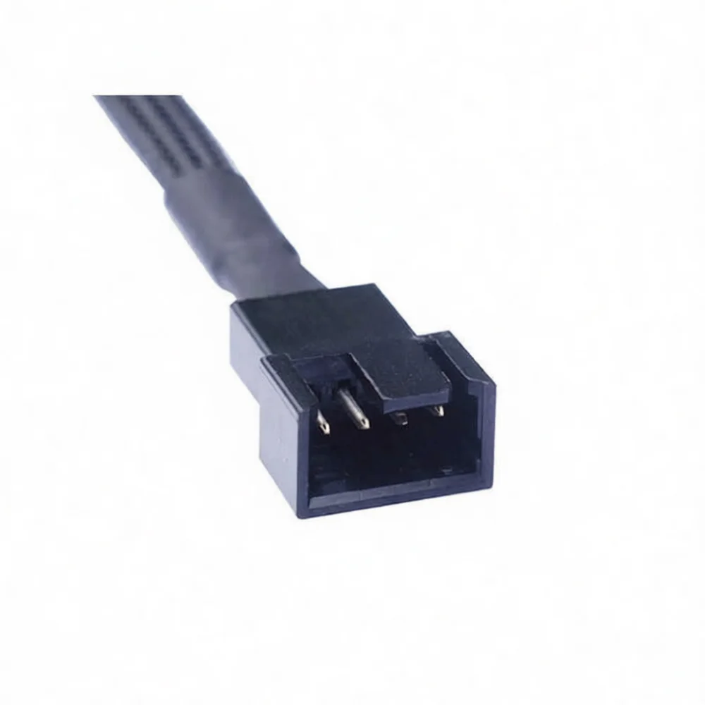 Computer Case PWM Fan Extension Wire 4 Pin Power Cable For CPU Radiator Cooling Connector PC Internal Lead Accessory Cord