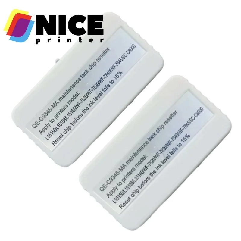 

C9345 C12C93459 Сброс чипа резервуара для обслуживания для Epson ET-8550 ET-8500 ET-16000 L8050 L15158 L15168 L15150 L15160 6558 c8000