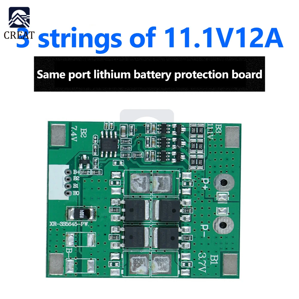 4S BMS 3S 5A 8A 11.1V 14.8V 18650 litowo-jonowy akumulator litowy płyta ochronna do ładowania ładowanie/elektronarzędzia