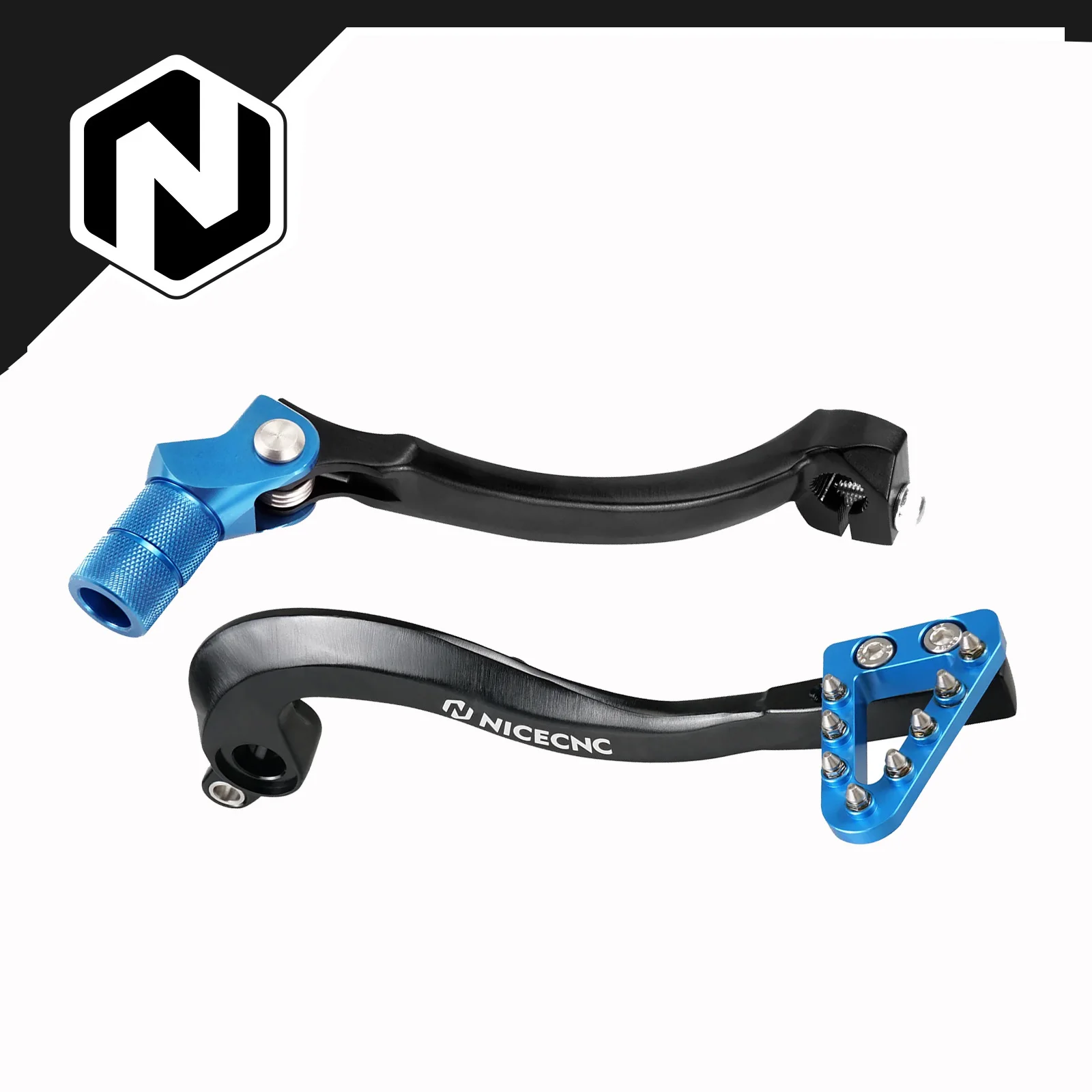 

For Yamaha YZ250F 2014-2023 YZ250FX 2016-2023 WR250F 20-23 YZ 250F 250FX Forged Adjustable Brake Pedal Lever Gear Shift Lever