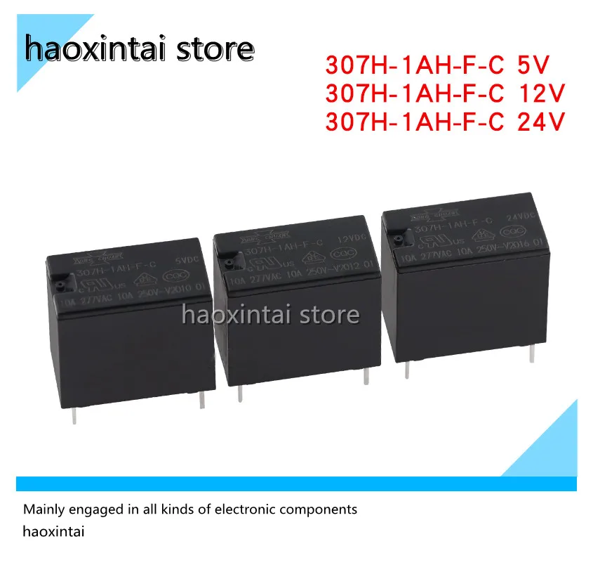 1pcs  307H-1AH-FC-5/12/24VDC-10A  Signal medium power relay