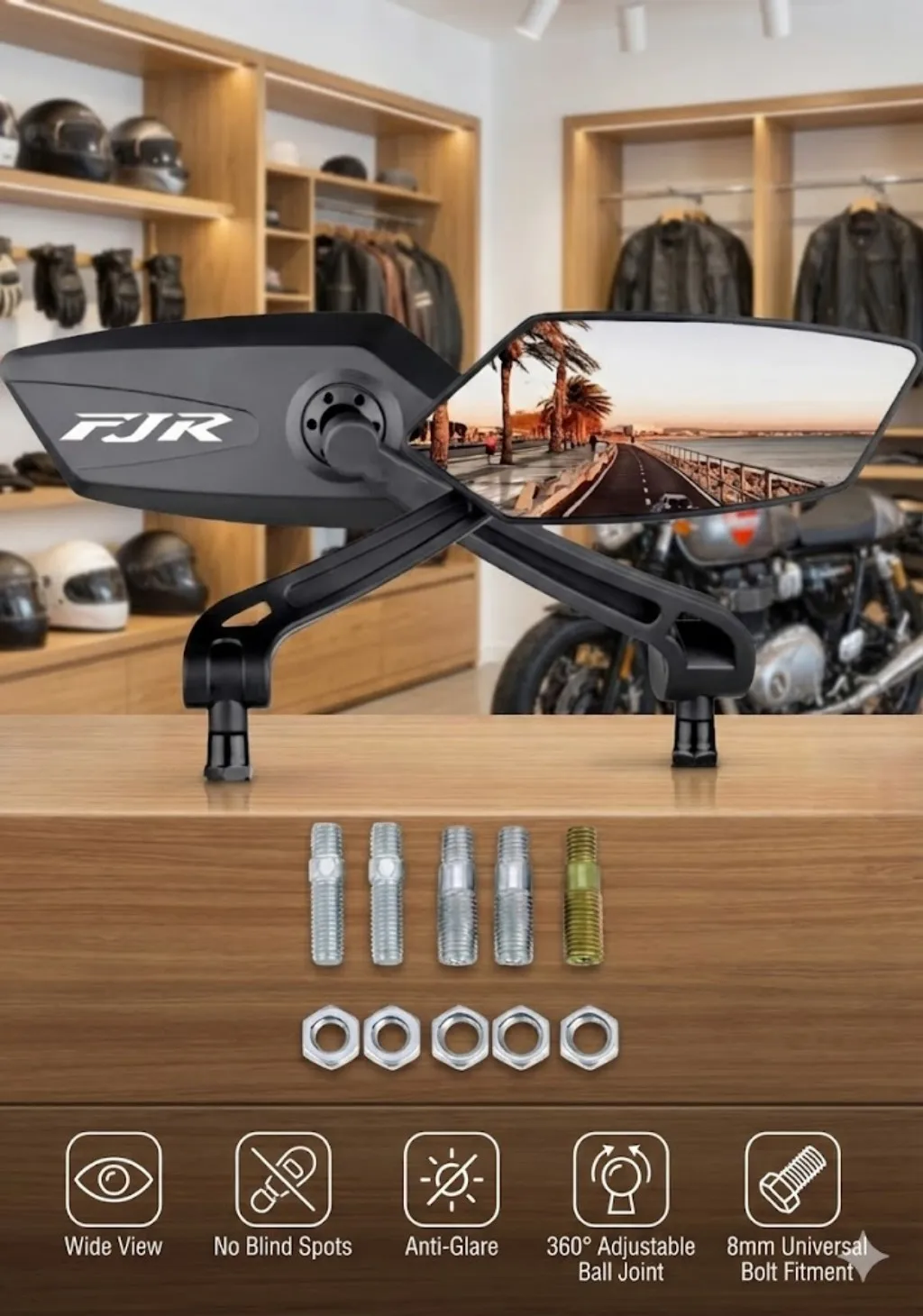 Motorcycle Rear Vie…