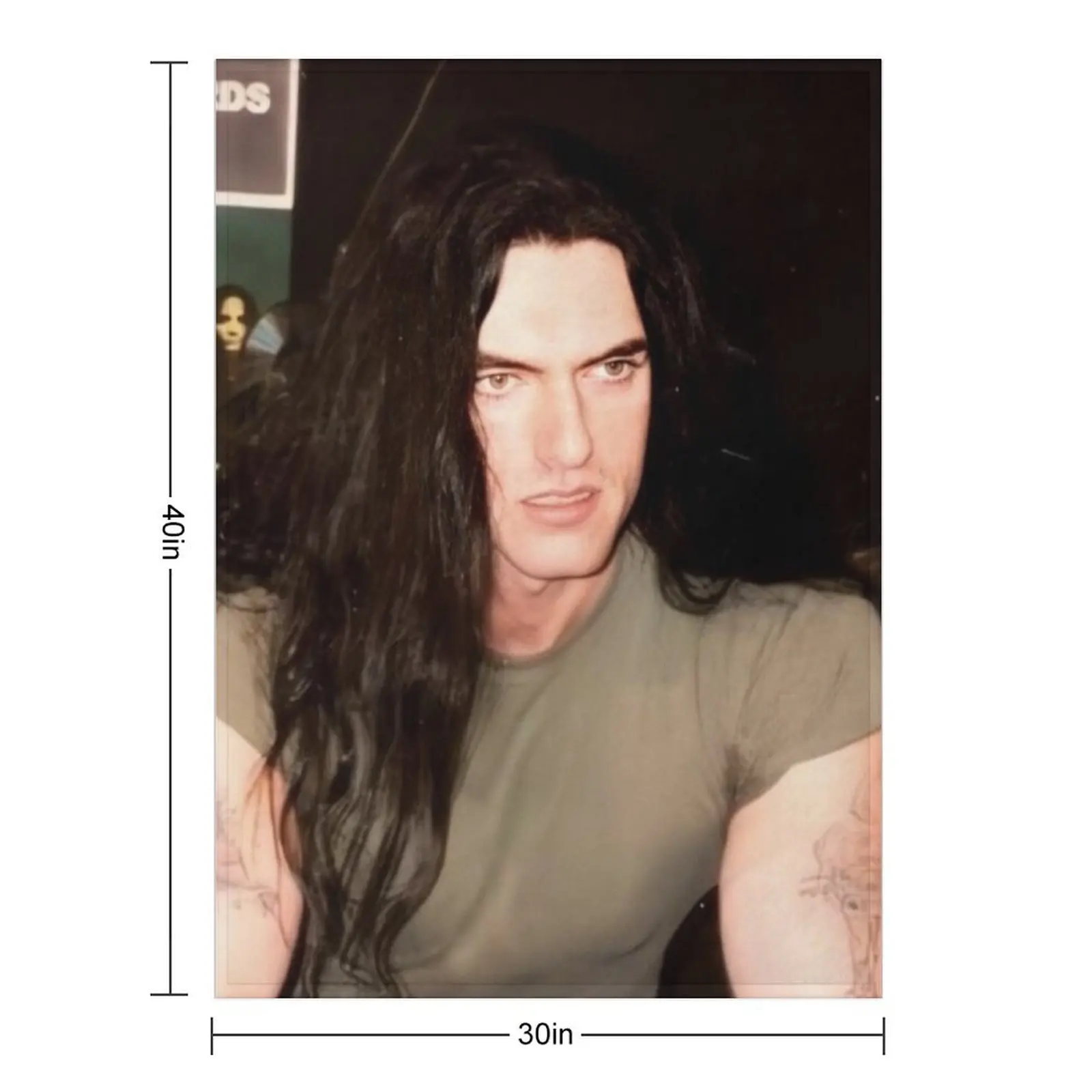 Peter Steele 5 Throw Blanket Flannels Furrys anime Blankets For Bed Blankets