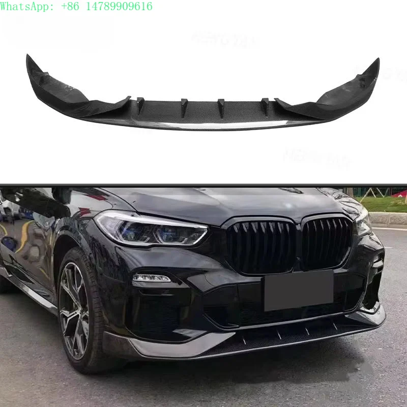 

Full Custom Build With Old-to-new Body Kit ConversionG05 X5 AC Style High Quality Carbon Fiber Front Lip Front Bumper Lip Splitt