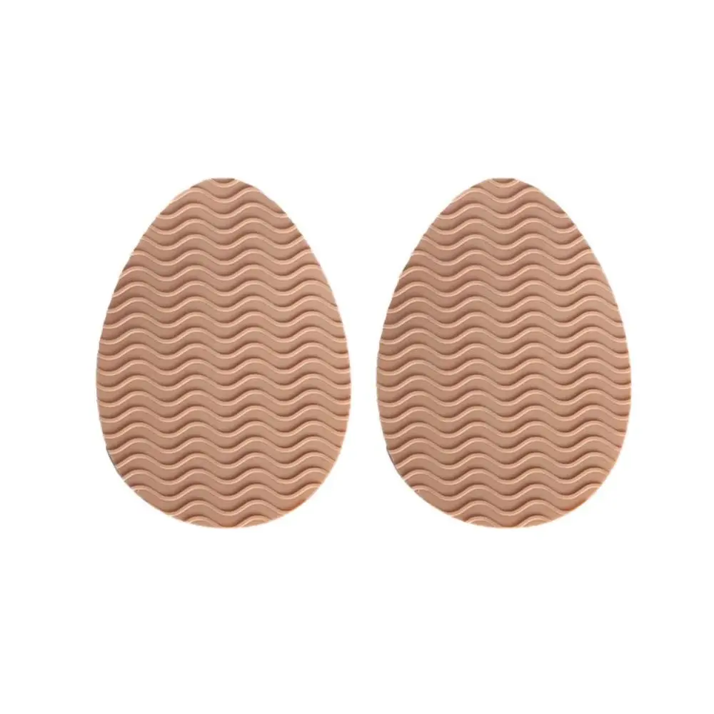 

Self Adhesive Shoes Bottoms Cover Silicone Accessories Sole Protectors Water Ripple Pattern Non-Slip Shoes Bottoms Protectors