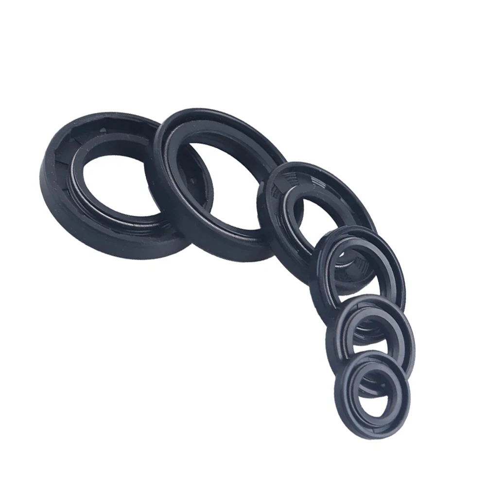 6 Pcs Rubber Black Engine Oil Seal Set For Yamaha YFS200 Blaster 1988-2007 YFS200SE Blaster Special Edition 2006
