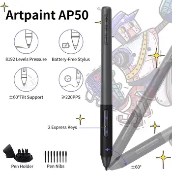 GAOMON PD1320 13,3-calowy przenośny monitor laminowany HD z gamą kolorów 86% NTSC, tablet graficzny do rysowania i malowania 12 best sales tablet ogniowy - №5