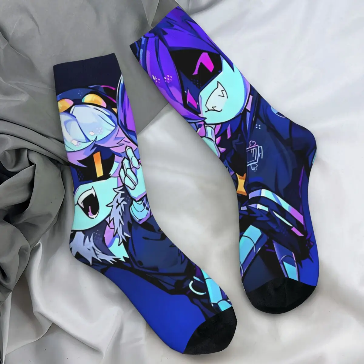 Robot Murder Drones V Uzi Socks Autumn Stockings Gothic Adults Men High Quality Socks Graphic Outdoor Sports Anti Slip Socks