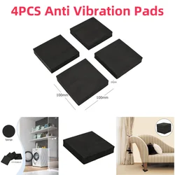 4pcs Anti-Vibration Pads Sponge Non-slip Mats Square Universal Silent Portable Multi-function Lightweight Kitchen Bathroom Tools