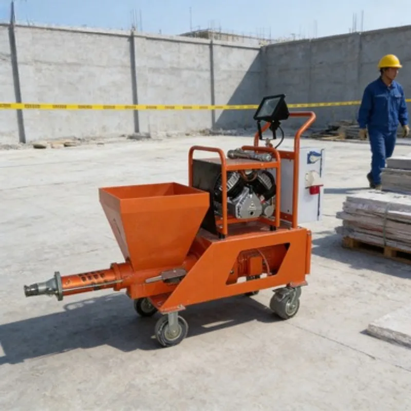 

Customized High-Pressure Cement Spraying Machine for Precise and Fast Application sand mortar spray pump for wall building
