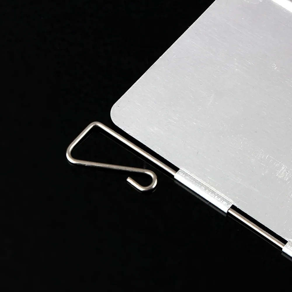 9 Plates Camping Stove Windscreen Lightweight Aluminium Alloy Foldable Wind Screen With Carrying Case Folding
