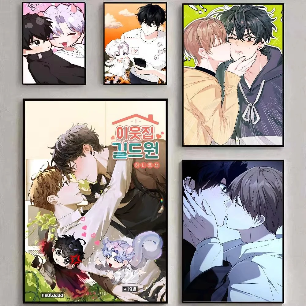 

Digital Oil Painting By Numbers Anime BLV-Virtual Strangers Paint with Numbers Home Decor, Wall Art Perfect Gift