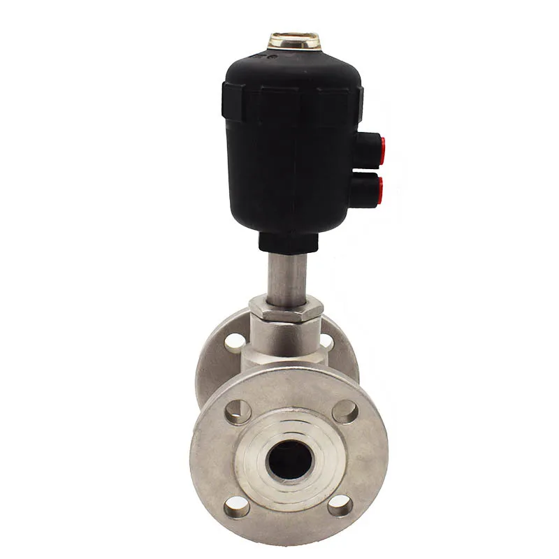 7114825-63 PA Actuator Stainless Steel Pneumatic Angle Seat Valve Steam Pneumatic Valve