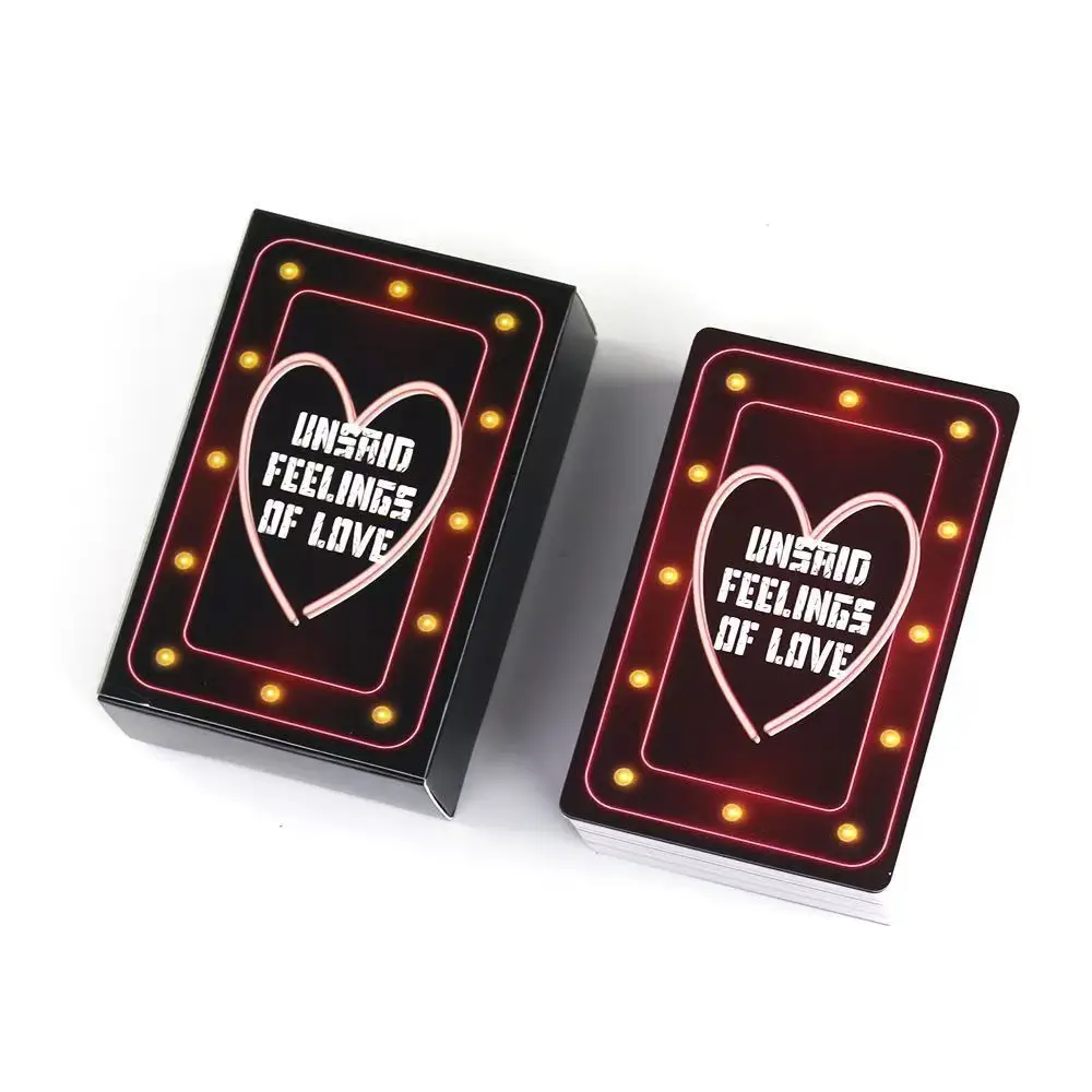 Unsaid Feelings of Love 10*6cm, Messages canalés du Soulmate 90 cartes Oracle, Twin Flame et partenariat Karmique