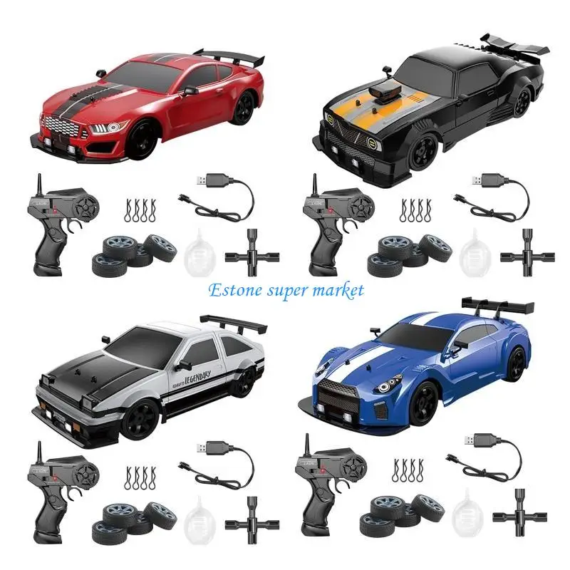 

090B High Speed RC Racing Car 1:16 11MPH Remote Control Drifting Car 2.4GHz Powerful Motor 4WD Model Vehicle Kids Xmas Gift
