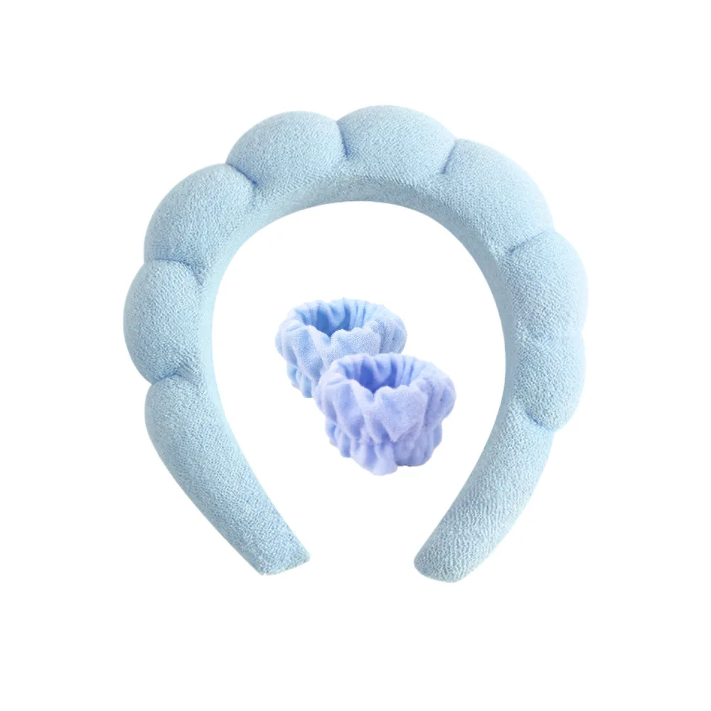 Washing and Hair Accessories for Women Washing and Bathing Cloud Sponge Hair Bands Makeup and Makeup Removal Headbands