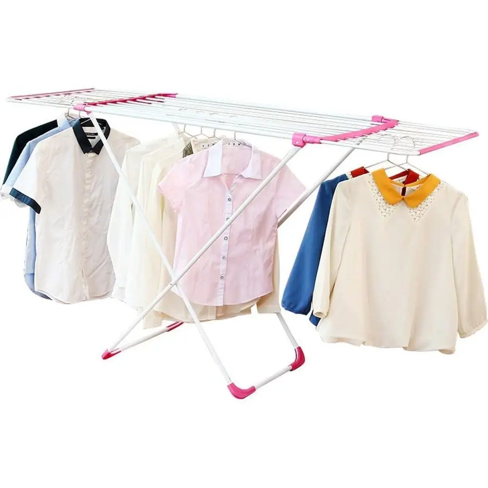 

Регулируемая складная сушилка для белья - портативная, для использования в помещении и на улице, для одежды, рубашек, брюк, полотенец, обуви