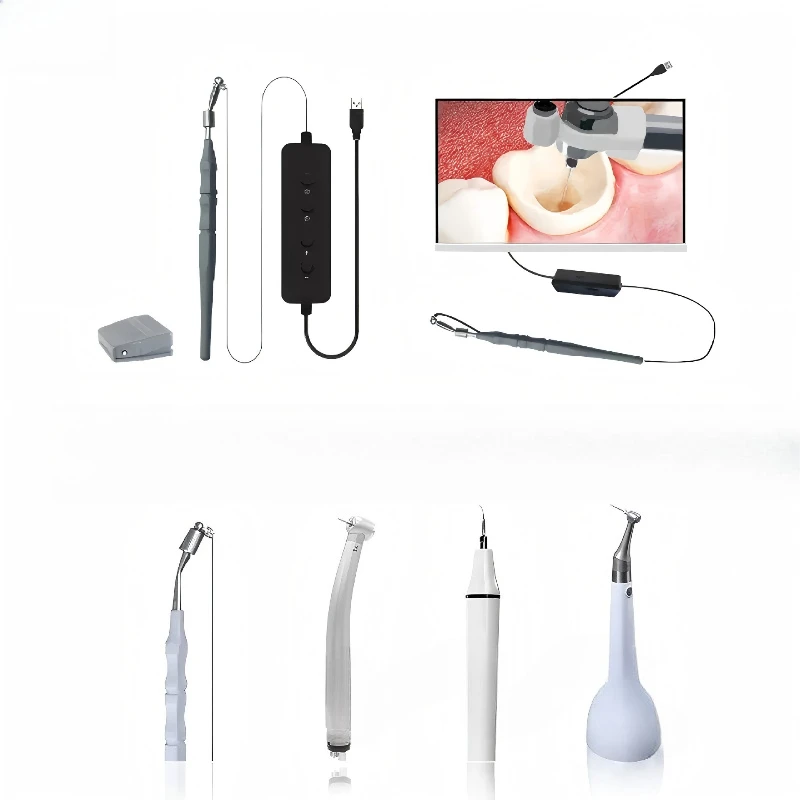 Mesin Endoskop Oral Visual Miniatur Gigi All-in-One Portabel dengan LED