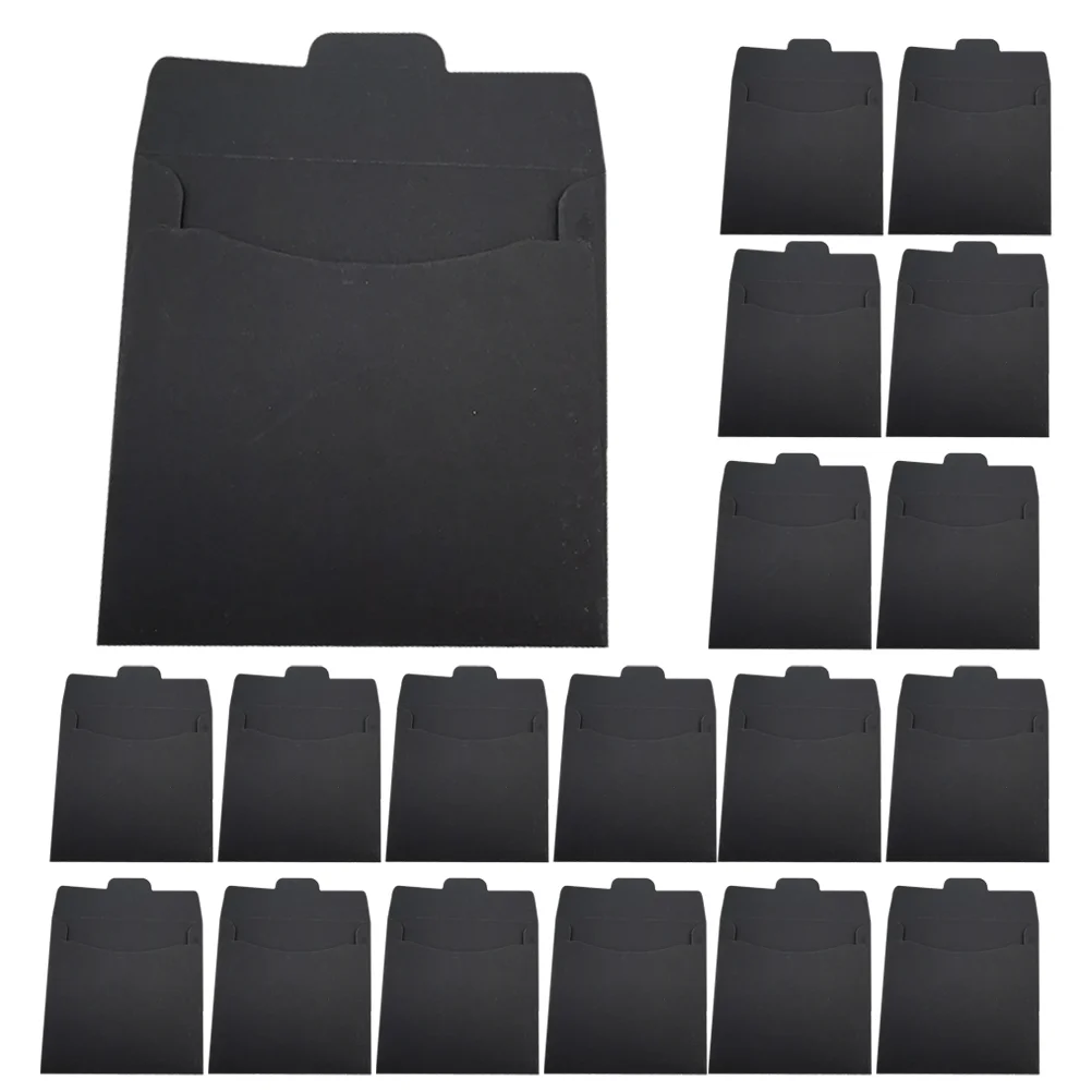 50 Pcs Envelope Packaging Bag CD Paper Sleeves Multi-function Storage Rack Small Holder Bags Packing Envelopes