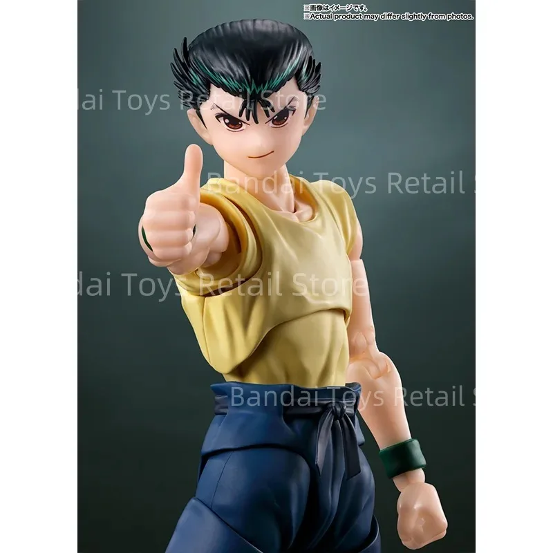 ألعاب مجسمة أصلية 100% من بانداي S.H.Figuarts SHF Yusuke Urameshi متوفرة في المخزون