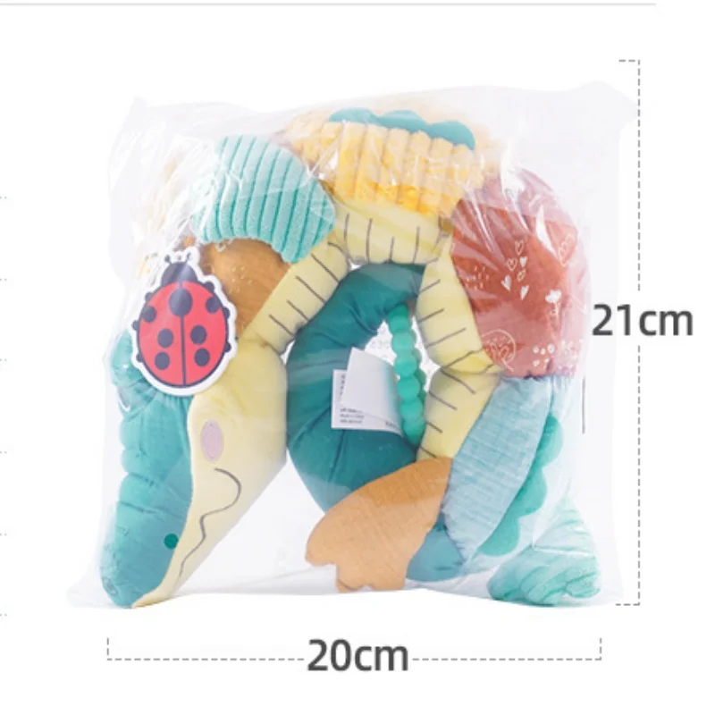 Jouet en peluche crocodiles pour bébé, jouet musical UNIS issant mentaires oriel, hochet pour nouveau-né et tout-petit, couleurs vives