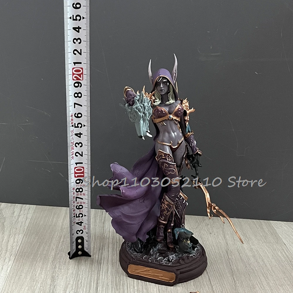 سيلفاناس Windrunner عالم علب عمل الشكل سيلفان الرماية الملكة ملكة أوندد اليدوية نموذج اللعب دمية الهدايا #2