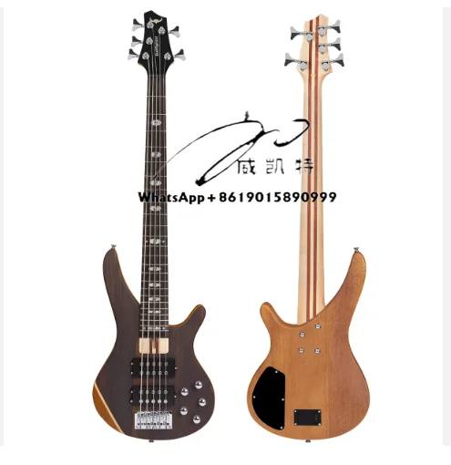 

DB-5 NA High Quality an Organic Whole 5-String Adult Beginner Professional Playing Bass Guitar