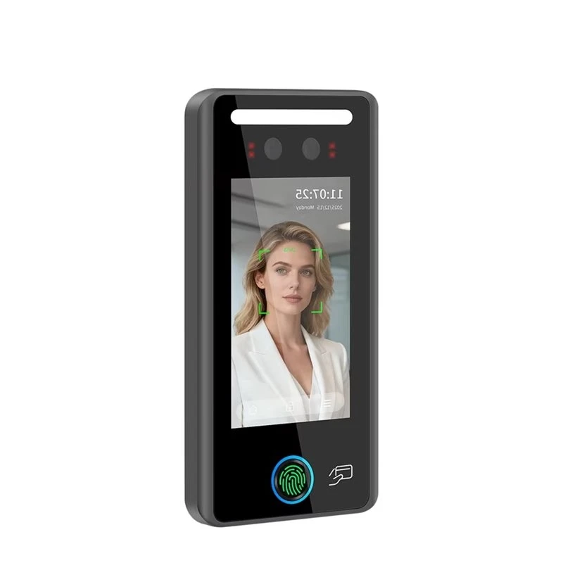 B68A Card Reader 4.5-Inch For Time Attendance Access Control System Wall Mount AI Biometric Face& RFID Recognition Terminal