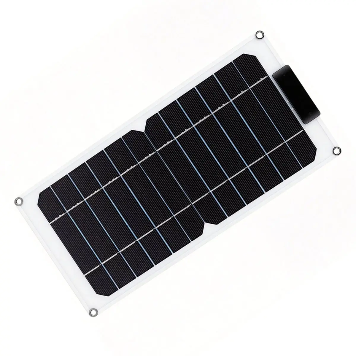 AA2347 Superior 10W Solar Panel Outdoor Portable Battery Charging Dual USB Ports Ultra-Slim Design for Power Bank Phone Camping