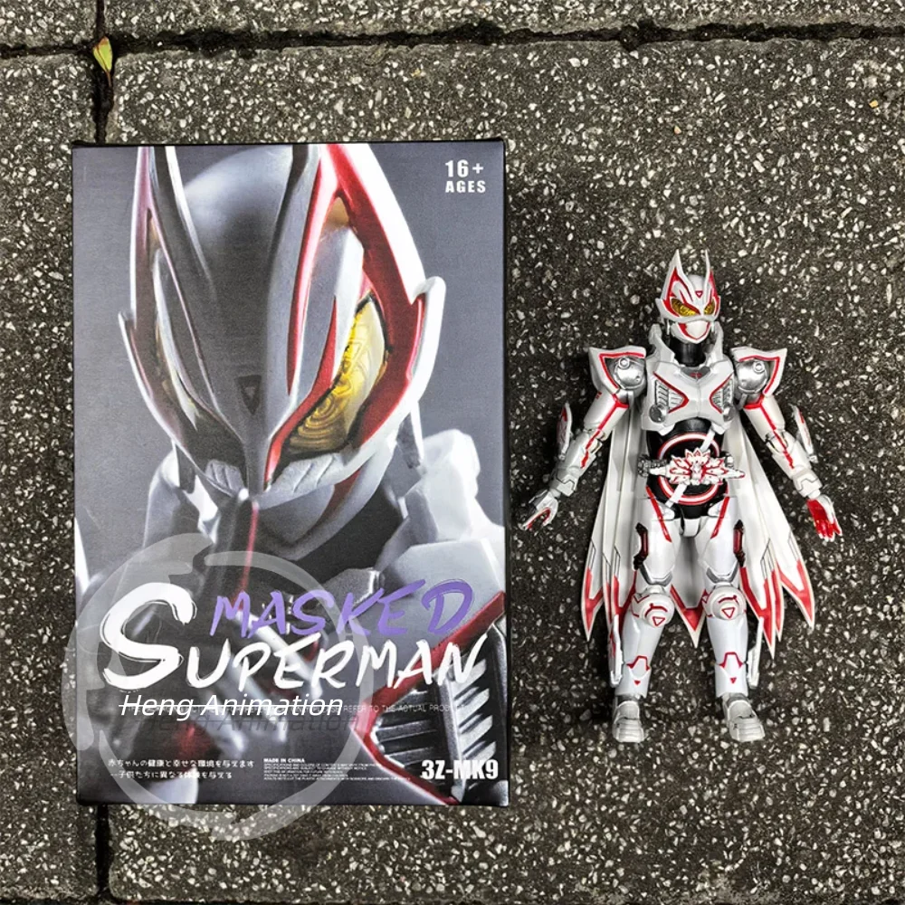 

New 1/12 Kamen Rider Da Tong Masked Superman 3Z-MK9 KO Anime Action Figures Toys Model Collector Gifts