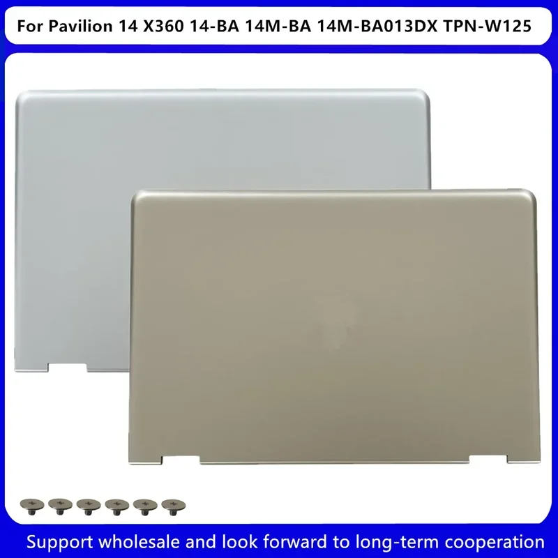 New For HP Pavilion 14 X360 14-BA 14M-BA 14M-BA013DX TPN-W125  Laptop LCD Back Cover 924270-001 924272-001 924269-001