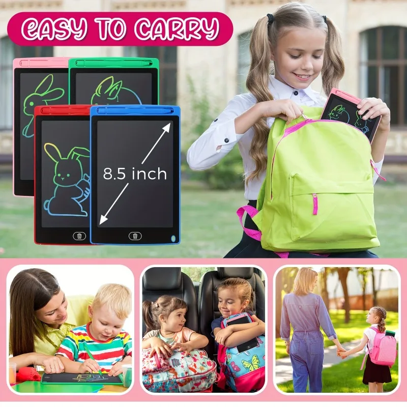 1pcs LCD Writing Board , 8.5 Inches Doodle Board Reusable Board Screen Drawing Pad Erasable Painting Pads Educational Toy